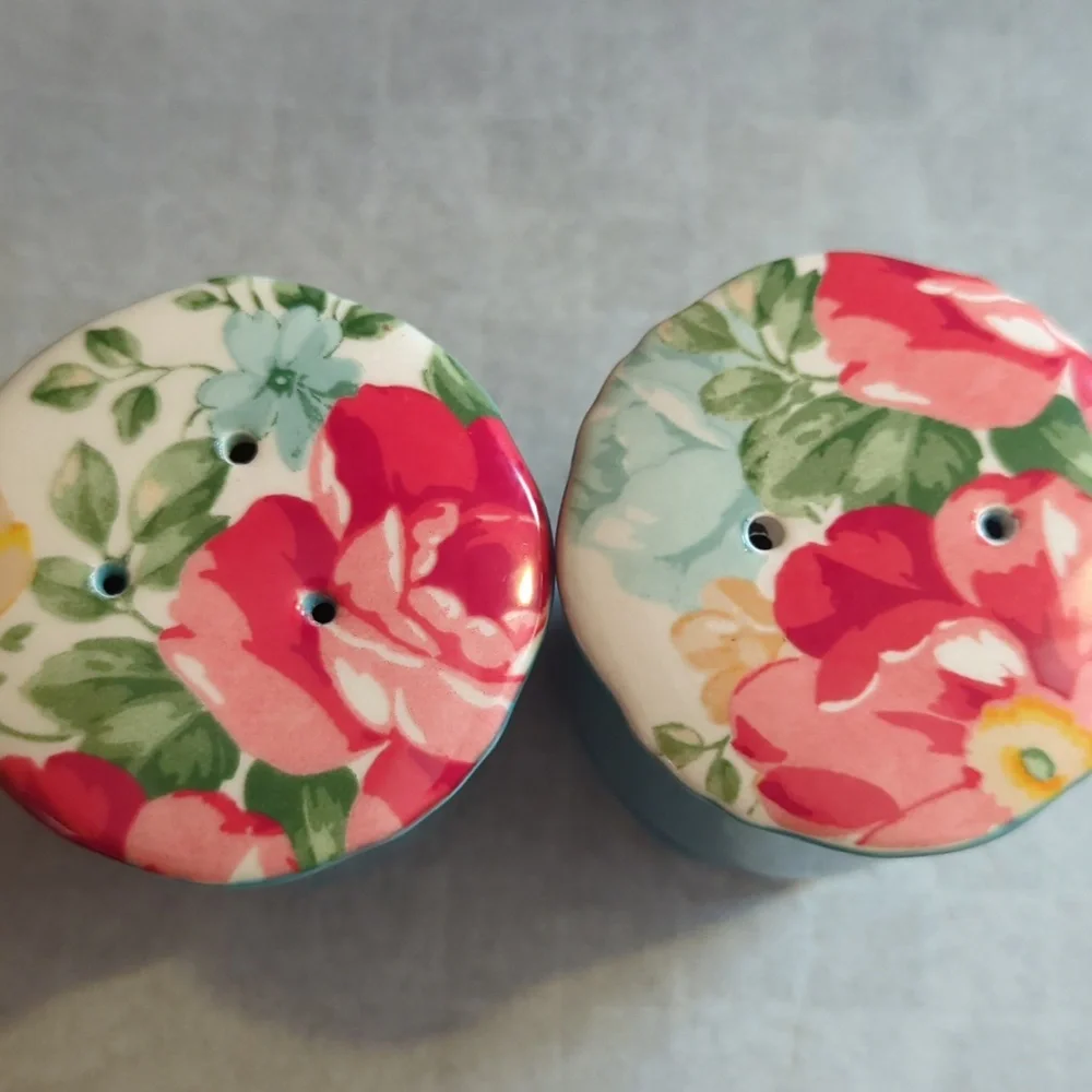 Pioneer Woman Salt And Pepper Shaker Set